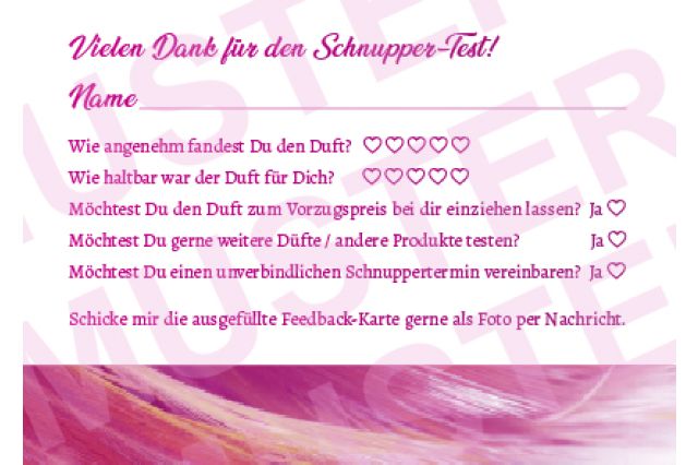 Flyer Duft