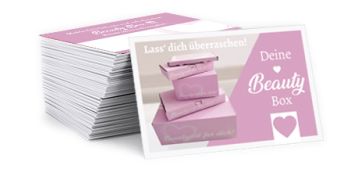 Minikarten Beautybox