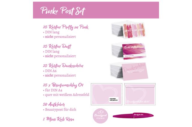 Pinke Post Set