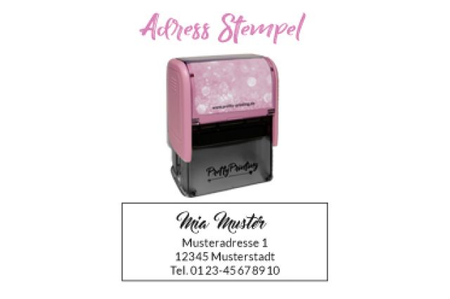 Stempel Adresse