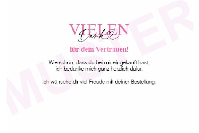 Vielen Dank